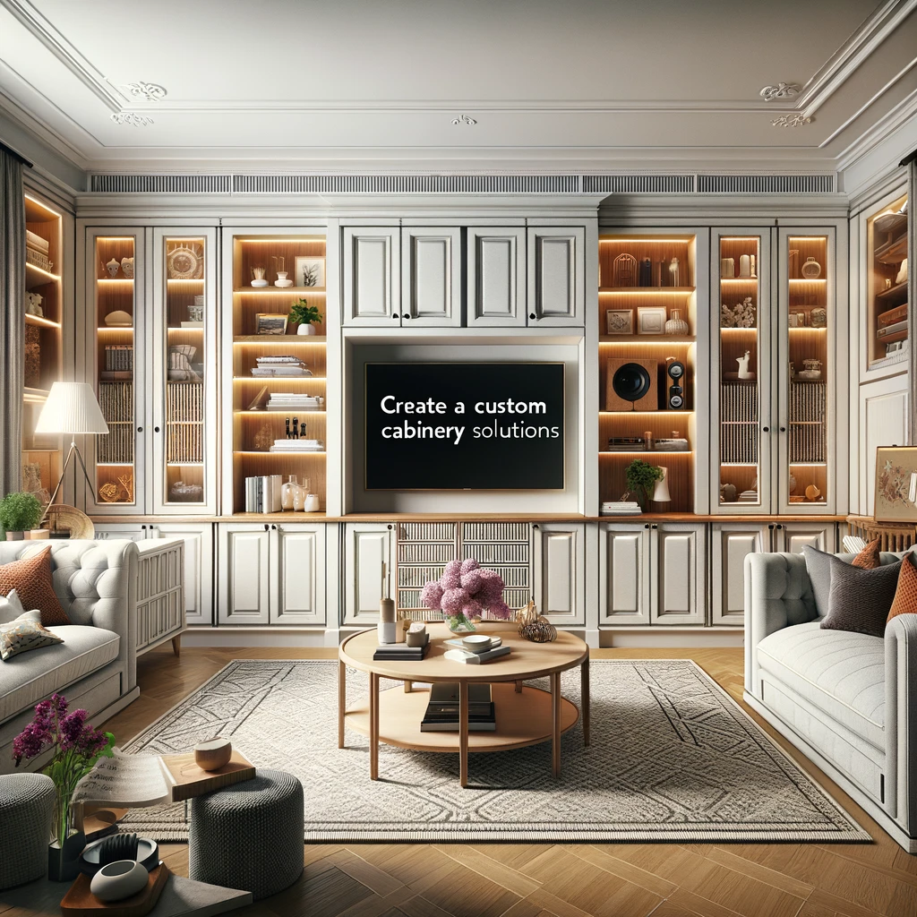 Bespoke Cabinetry Solutions For Luxury Apartment Living Rooms